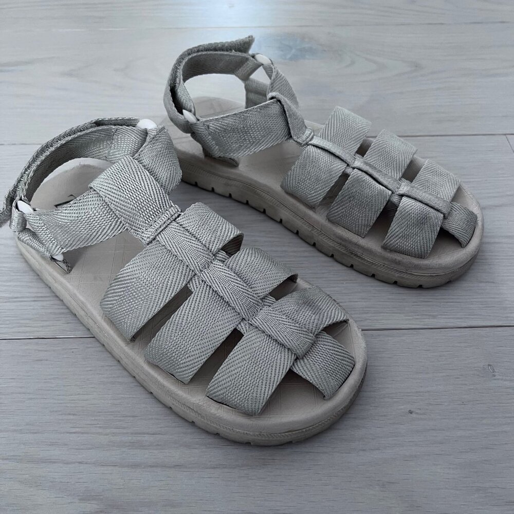 Zara Kids Beige Cage Sandals